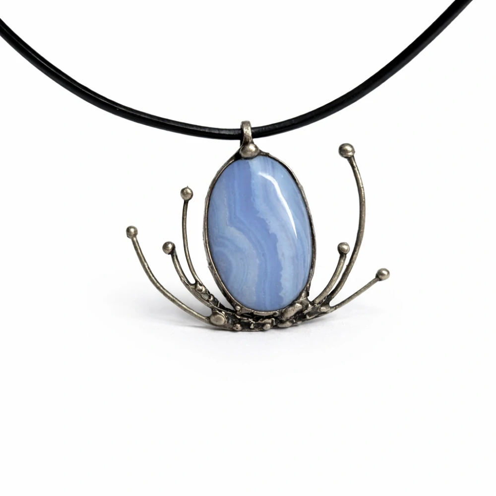 Autorský náhrdelník Chalcedon
